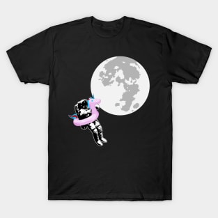 Funny Astronaut Water on the Moon T-Shirt